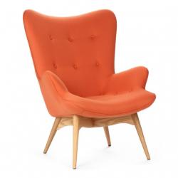 Кресло Contour оранжевая ткань
