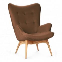 Кресло Contour коричневая ткань