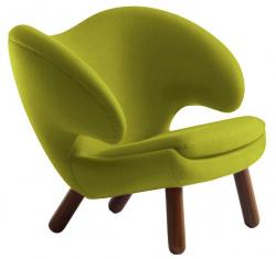 Кресло Pelican зеленая ткань