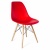 Стул Eames Style DSW красный фото в интернет-магазине Fabiero