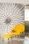 Кресло Womb желтая ткань фото в интернет-магазине Fabiero
