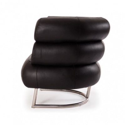 Кресло Bibendum коричневая кожа фото в интернет-магазине Fabiero