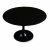 Стол обеденный Tulip черный стекловолокно 110 см фото в интернет-магазине Fabiero