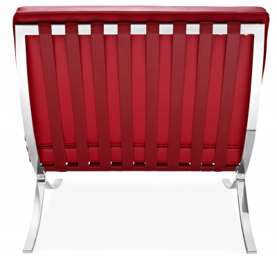 Кресло Barcelona красная кожа фото в интернет-магазине Fabiero