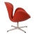 Кресло Swan красная кожа фото в интернет-магазине Fabiero