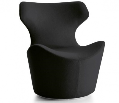 Кресло Papilio черная ткань фото в интернет-магазине Fabiero