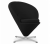 Кресло Cone черный фото в интернет-магазине Fabiero