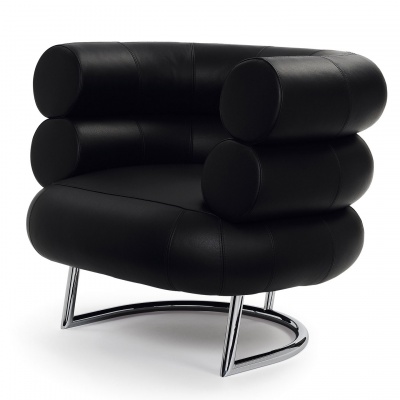 Кресло Bibendum черная кожа фото в интернет-магазине Fabiero