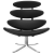 Кресло Corona черная экокожа фото в интернет-магазине Fabiero