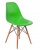 Стул Eames Style DSW зеленый фото в интернет-магазине Fabiero