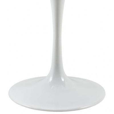 Стол обеденный Tulip белый мрамор 110 см фото в интернет-магазине Fabiero