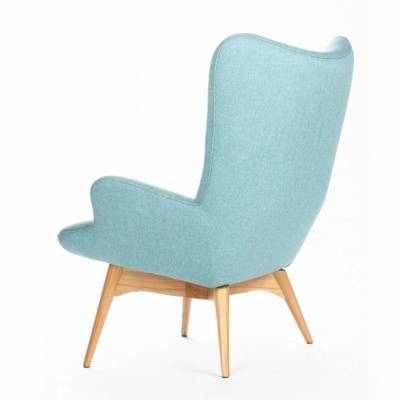 Кресло Contour синяя ткань фото в интернет-магазине Fabiero