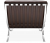Кресло Barcelona коричневая кожа фото в интернет-магазине Fabiero
